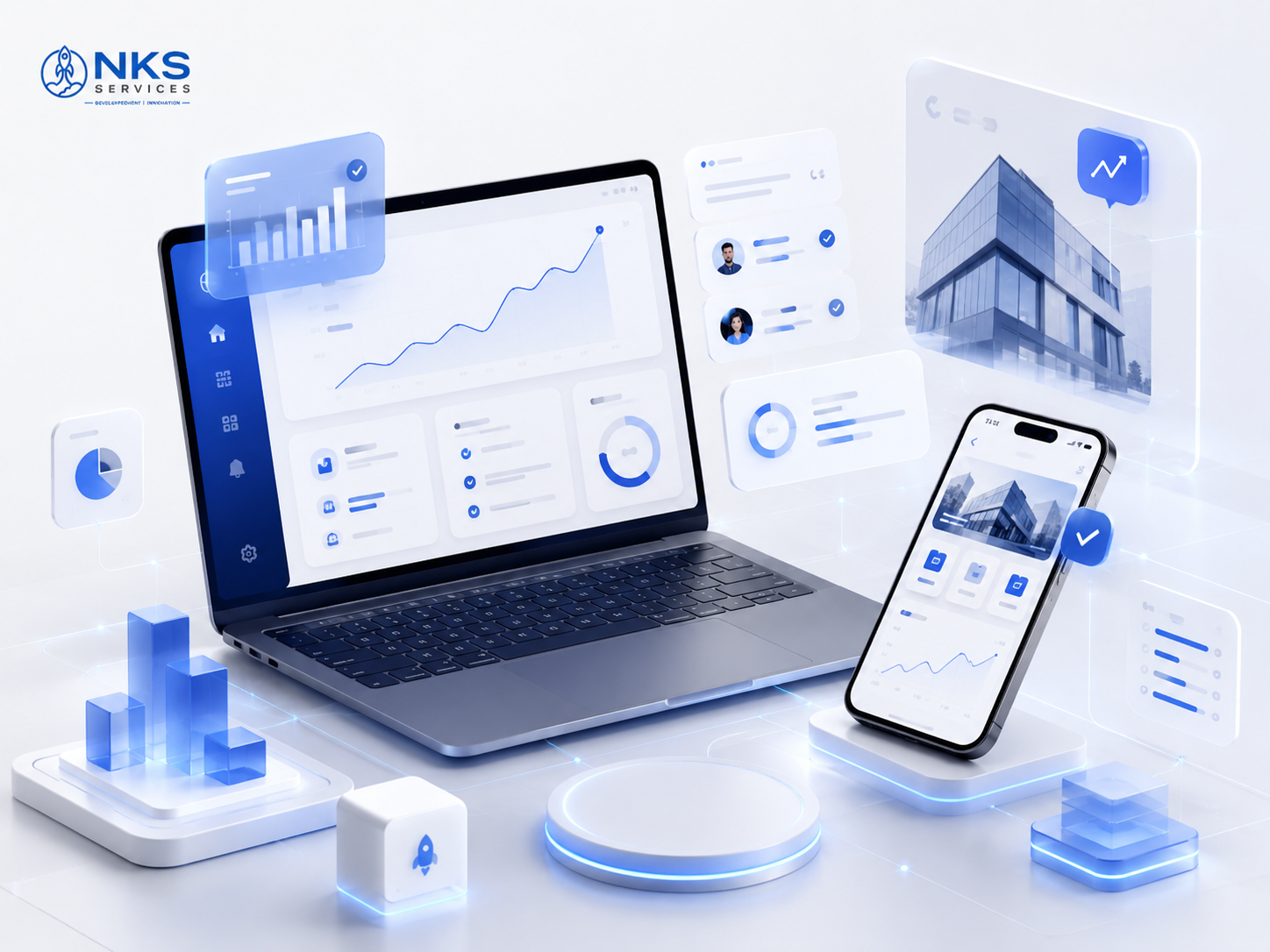 Solutions digitales personnalisées NKS Services